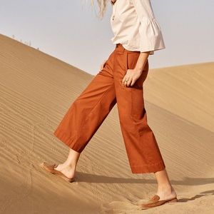 Madewell Langford Crop Wide Leg Pants